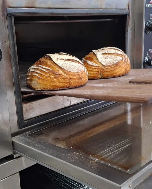 Steam baked